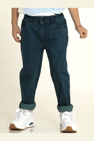 Cherry Crumble Boys Navy Blue Stretchable Jeans