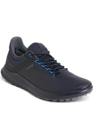 Ecco Mens Core Night Sky Leather Regular Golf Shoes