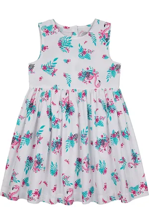 Mothercare Girls Multicoloured Printed A-Line Dress