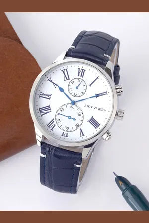 Joker & Witch Men Embellished Dial & Bracelet Style Straps Analogue Watch AMWW715