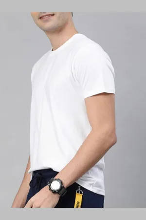 KAEZRI Round Neck Regular Fit Cotton T-shirt