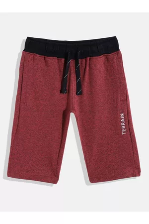 Indian Terrain Boys Knee Length Shorts