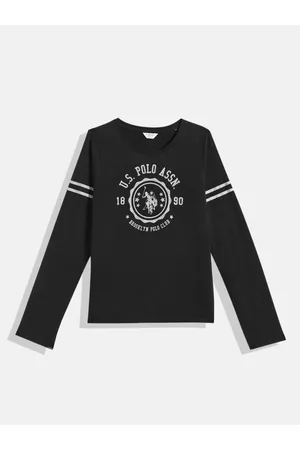 Ralph Lauren Girls Brand Logo Printed Pure Cotton T-shirt