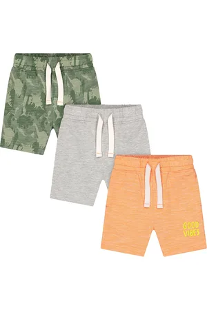 Mothercare Boys Pack Of 3 Regular Shorts