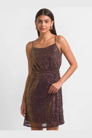 Globus Animal Print Net Fit & Flare Dress