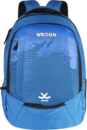 WROGN Unisex Light Weight Backpack with Reflective Strip