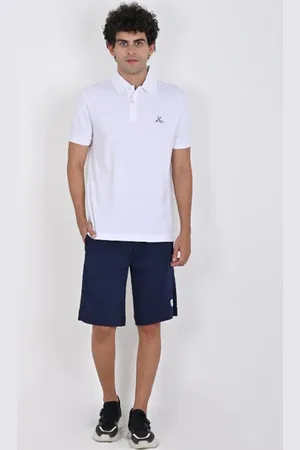 Muvazo Men Mid-Rise Cotton Shorts