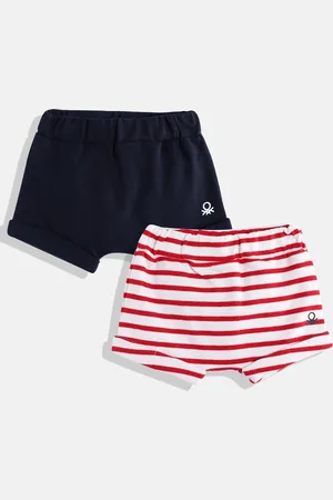 Benetton Boys Pack of 2 Pure Cotton Shorts