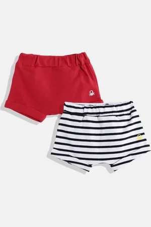 Benetton Boys Pack of 2 Pure Cotton Shorts