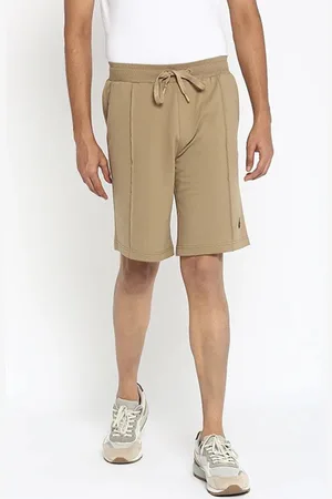 Muvazo Men Mid-Rise Cotton Shorts