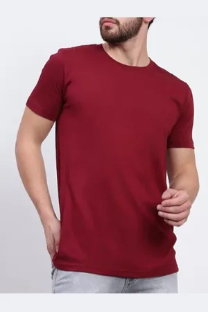 KAEZRI Round Neck Cotton T-shirt