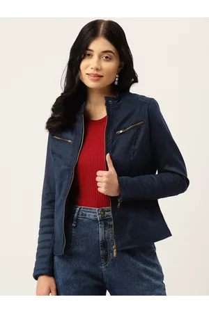 Leather Retail Women Suede Lightweight Biker Jacket