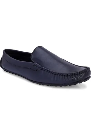Eego Italy Men Textured Slip-On Loafers