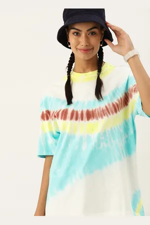 DressBerry Tie and Dye Pure Cotton T-shirt