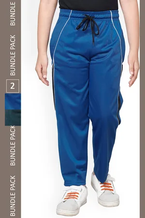 IndiWeaves Boys Pack Of 2 Mid Rise Track Pants