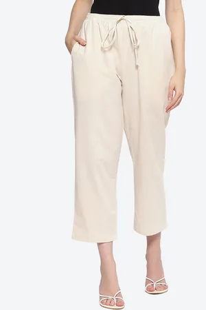 Biba Women Relaxed Cotton Trousers