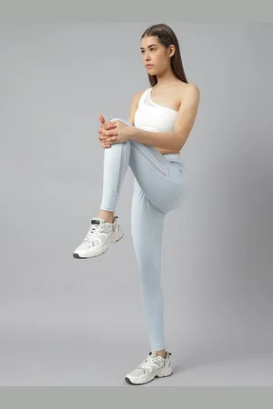 Fitkin Women Slim-Fit Anti Odour Ankle-Length Tights