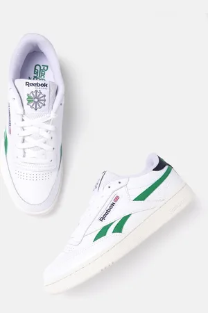 Reebok Men Perforated Detail Leather Club C Revenge Sneakers