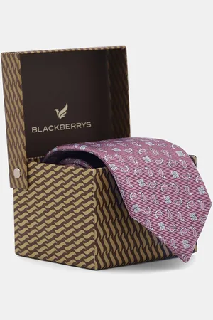 Blackberrys Printed Skinny Formal Tie