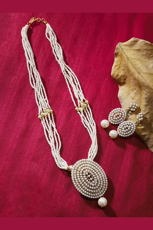The Pari Gold-Plated Beaded Jewellery Set