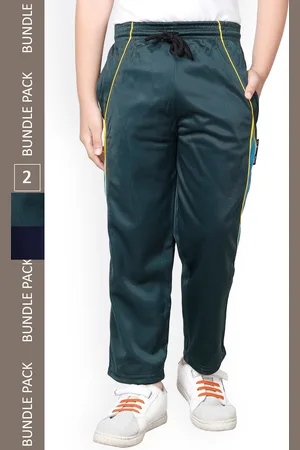 IndiWeaves Boys Pack Of 2 Mid-Rise Track Pants
