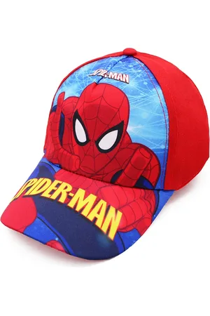JENNA Boys Red & Blue Printed Baseball Cap