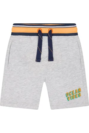 Mothercare Boys Grey Printed Regular Fit Shorts