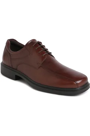 Ecco Mens Helsinki 2 Mink Leather Extra Wide Formal Shoes