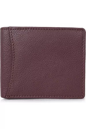 Cimoni Unisex Leather Slim Two Fold Wallet