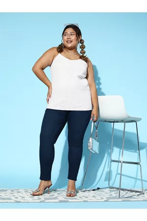 Berrylush Cotton Schiffli Top