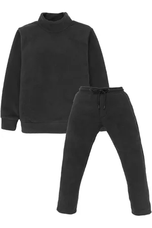 Status Quo Boys Mock Collar Sports Tracksuits