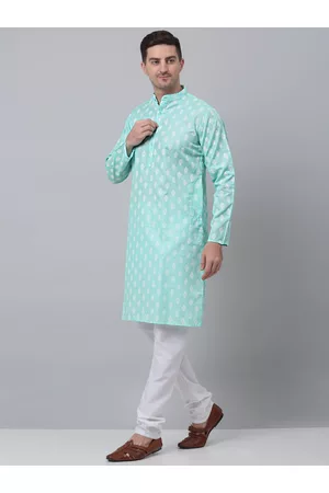 Jompers Ethnic Motifs Printed Regular Kurta With Churidar