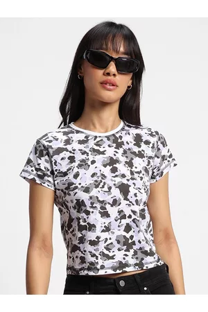 Bewakoof Women All Over Printed Slim Fit Top
