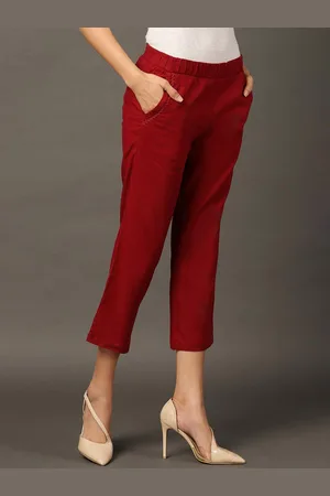 HRX by Hrithik Roshan Slim Fit Women Dark Green Trousers - Buy HRX by  Hrithik Roshan Slim Fit Women Dark Green Trousers Online at Best Prices in  India | Flipkart.com