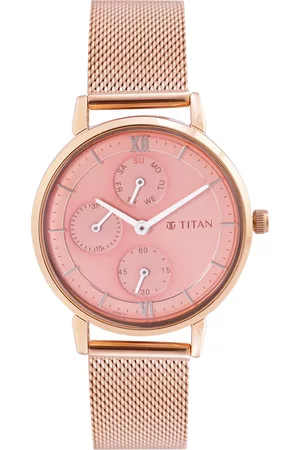 Titan Women Bracelet Style Straps Multi Function Analogue Watch NR2652WM01