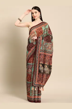 Tasarika Kalamkari Saree
