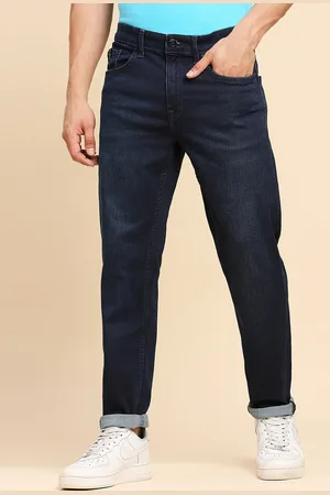 LOVEGEN Men Slim Fit Clean Look Stretchable Jeans