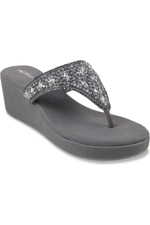 Metro Embellished Flatform Heels