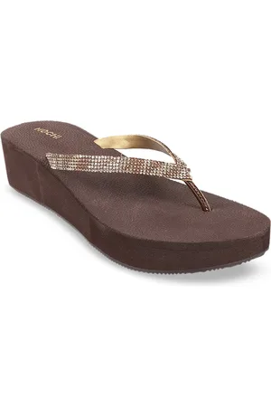 All Things Mochi Embellished Open Toe Wedges