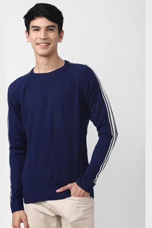 Peter England Men Round Neck Acrylic Pullover