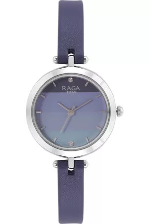 Titan raga ne2455ym01 analog women's outlet watch