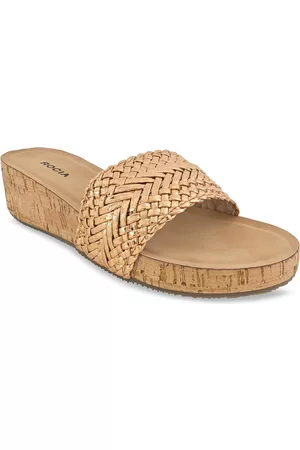 Rocia Woven Design Wedge Heels