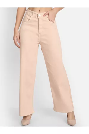 AngelFab Women Jean Relaxed Fit Mid-Rise Jeans