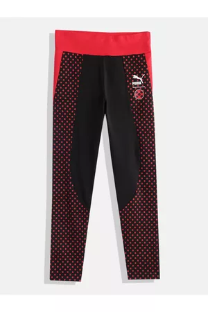 PUMA Girls X MIRACULOUS Youth Polka Dot Print Tights