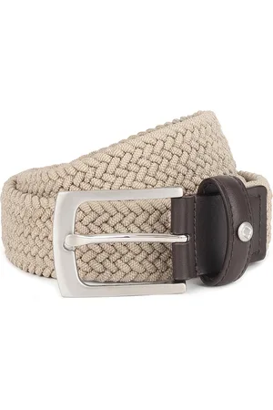 URBANO Men Textured Leather Belt