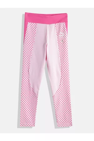 PUMA Girls X MIRACULOUS Youth Polka Dot Print Tights