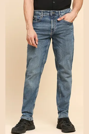 LOVEGEN Men Slim Fit Light Fade Clean Look Non Stretchable Cotton Jeans