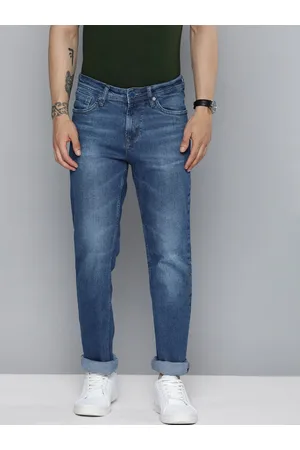 Lawman Men Straight Fit Light Fade Stretchable Mid-Rise Jeans