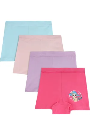 BodyCare Bodycare Girls Pack Of 4 Printed Shorts