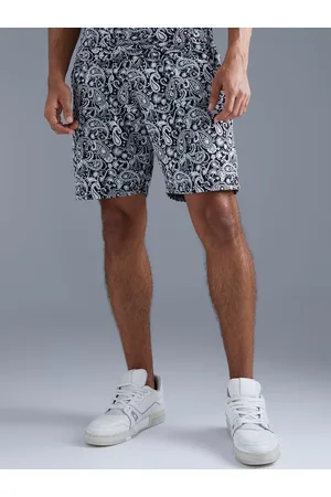 Boohoo Relaxed Fit Paisley Jacquard Shorts